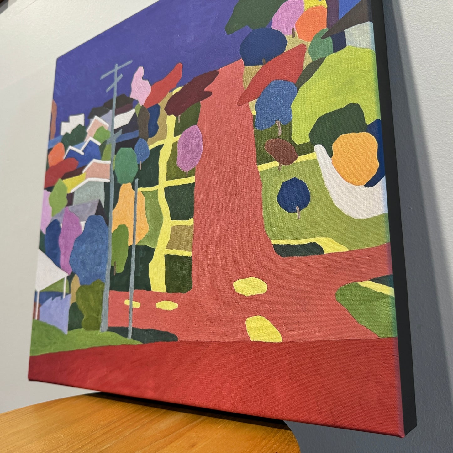 Walking down on Gaynesford St. 101