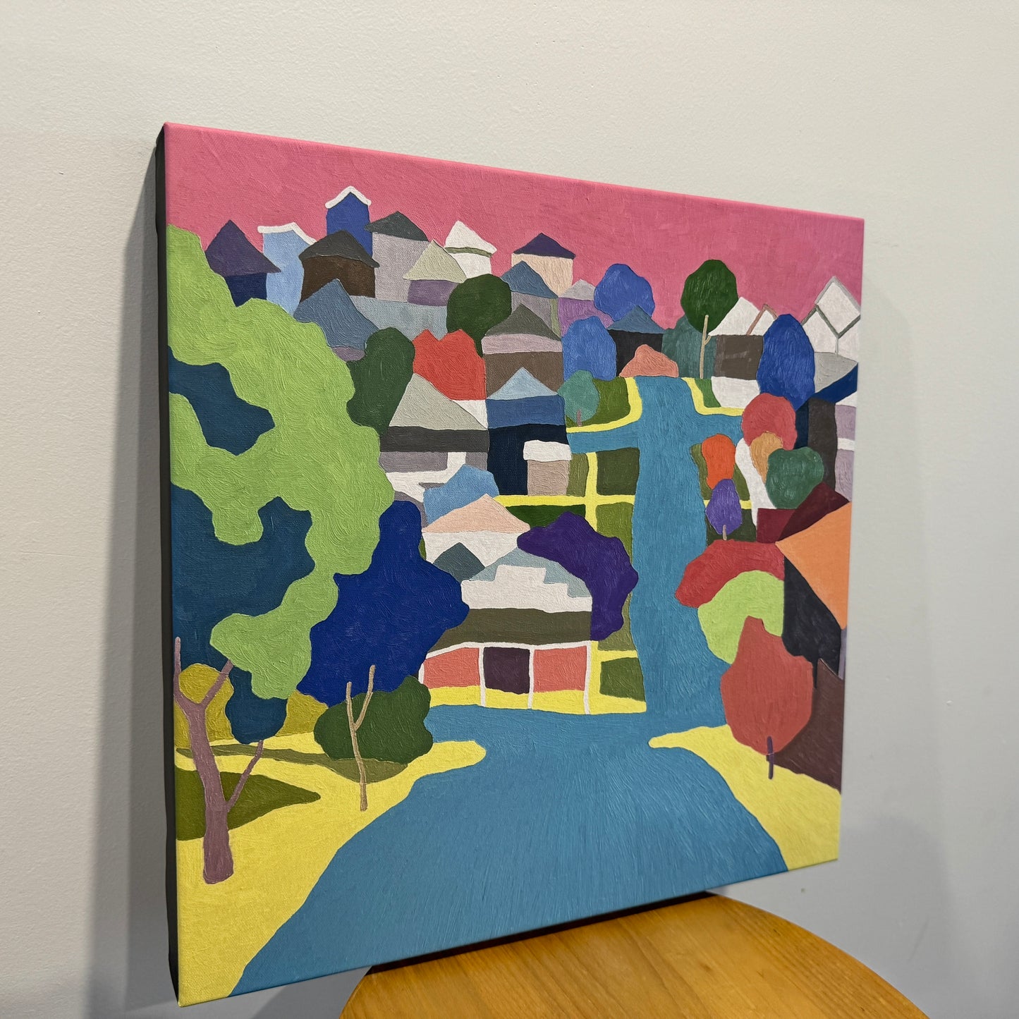 Downhill at Laura St. 101