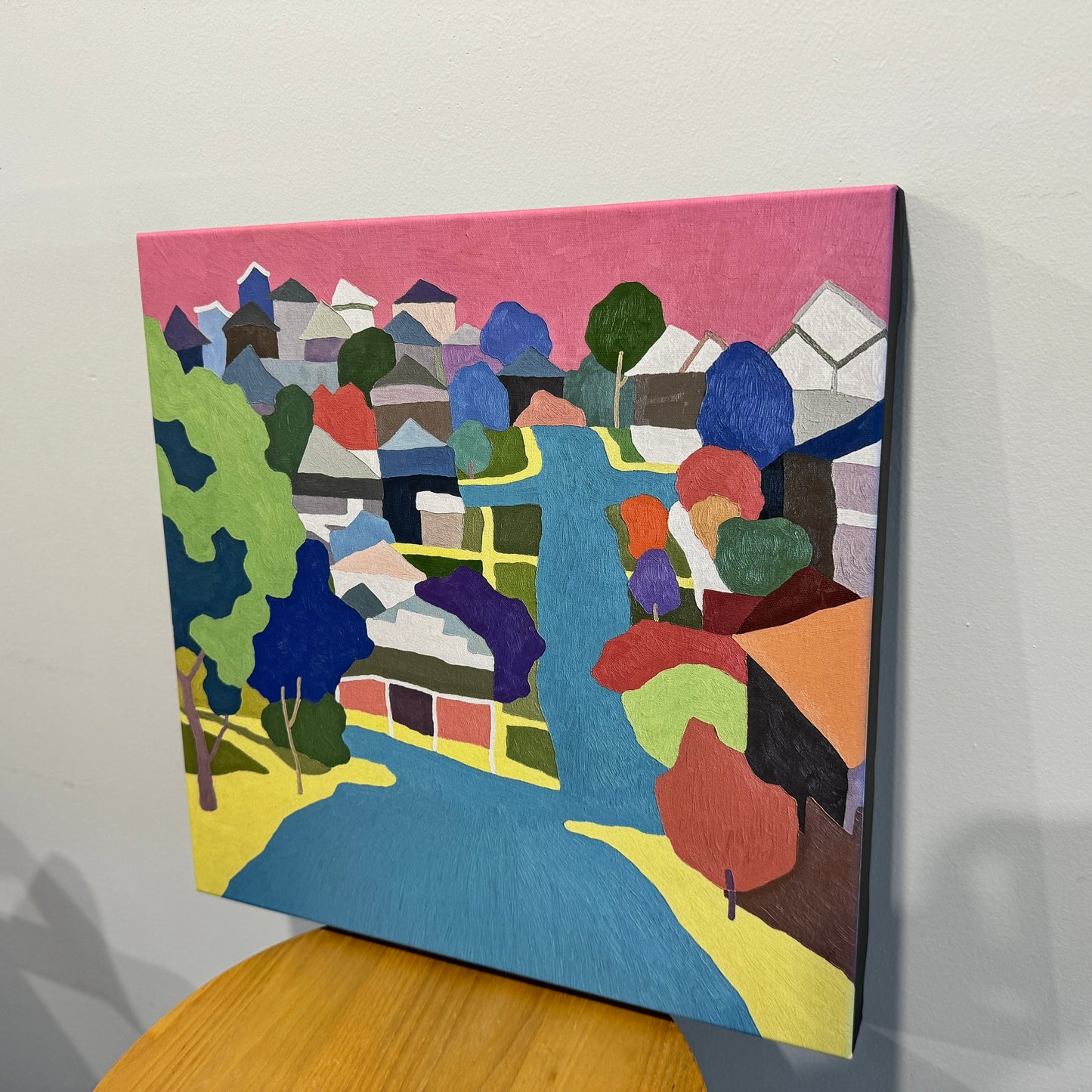 Downhill at Laura St. 101