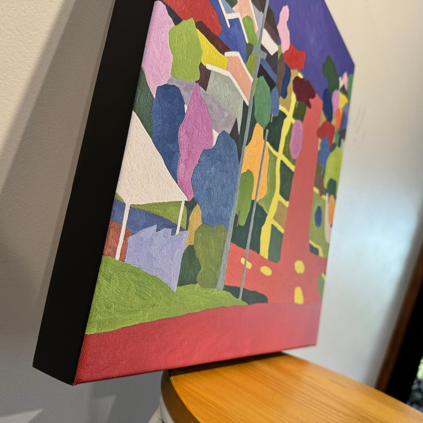 Walking down on Gaynesford St. 101