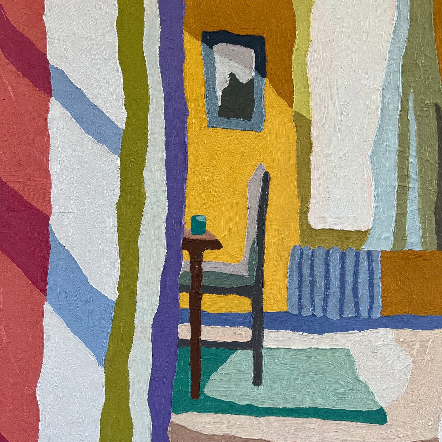 Poppies in the hallway