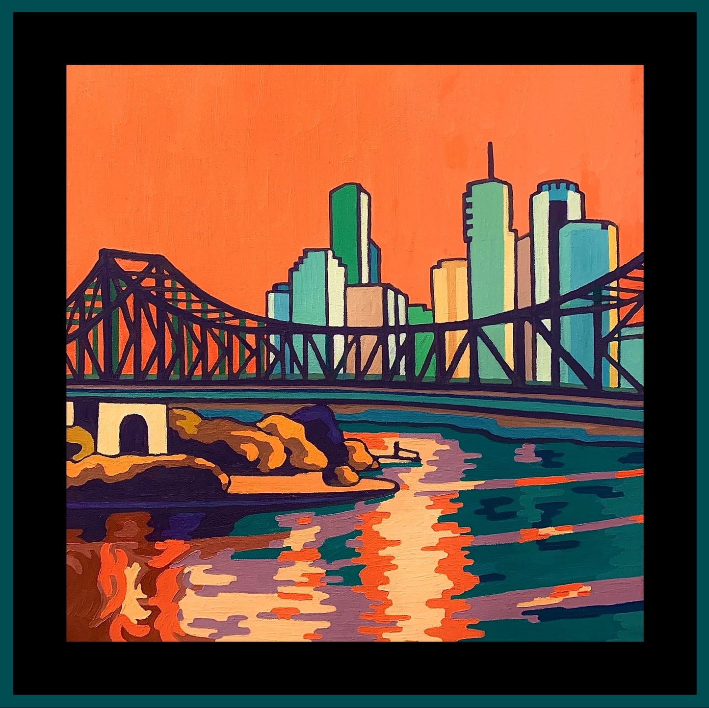 Way Back Home- Silk Scarf