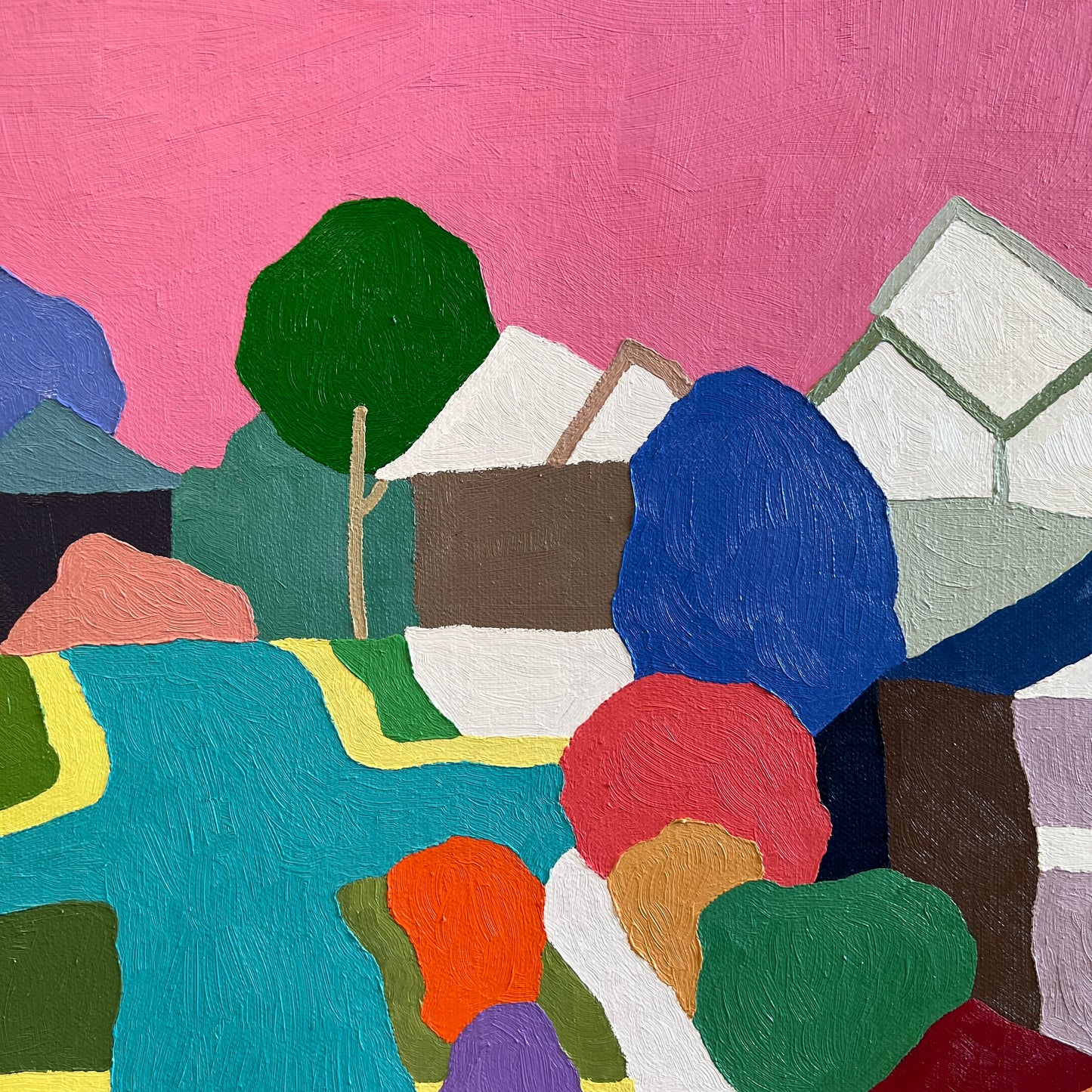 Downhill at Laura St.