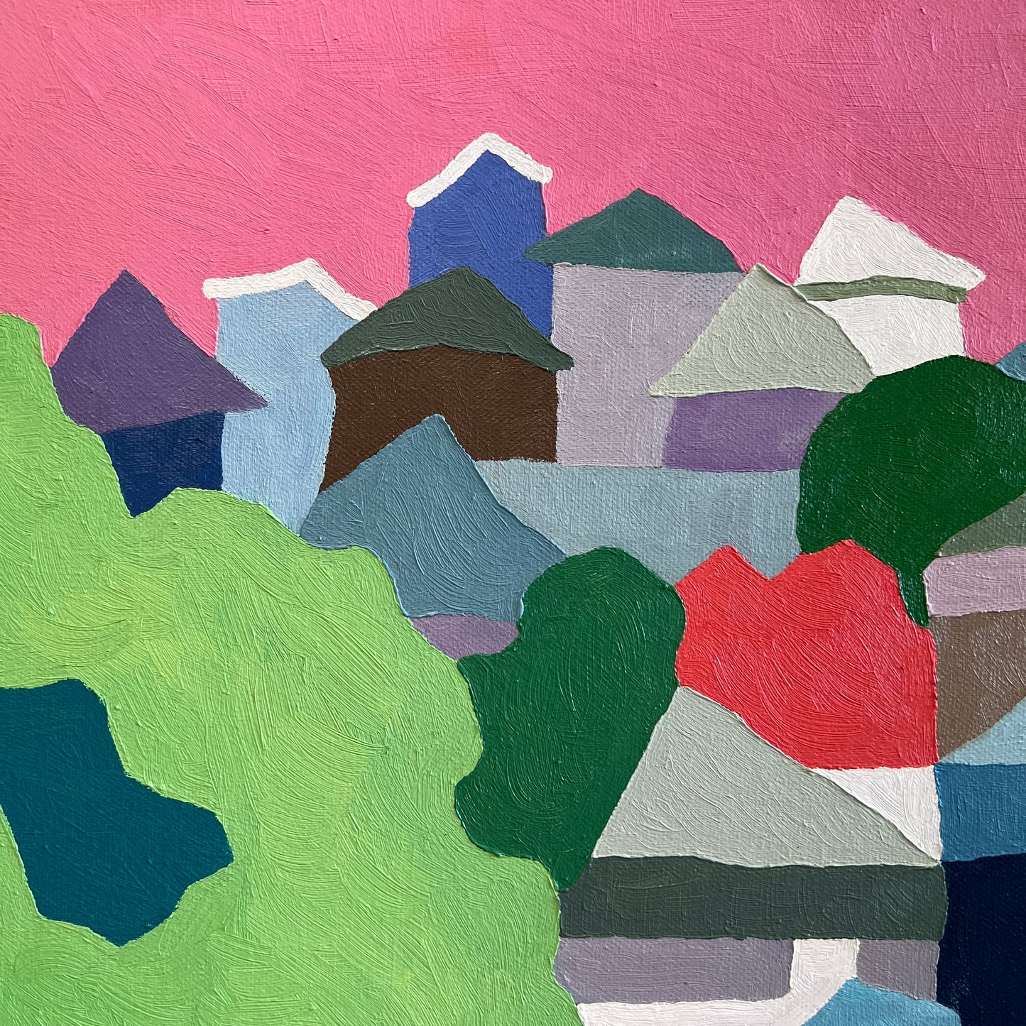 Downhill at Laura St.