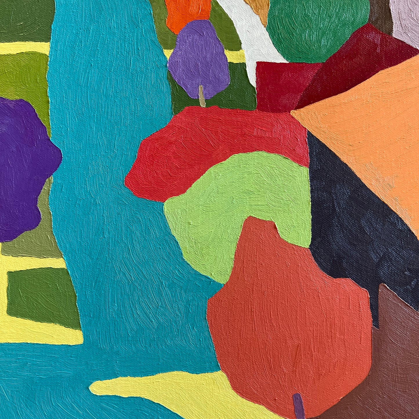 Downhill at Laura St.