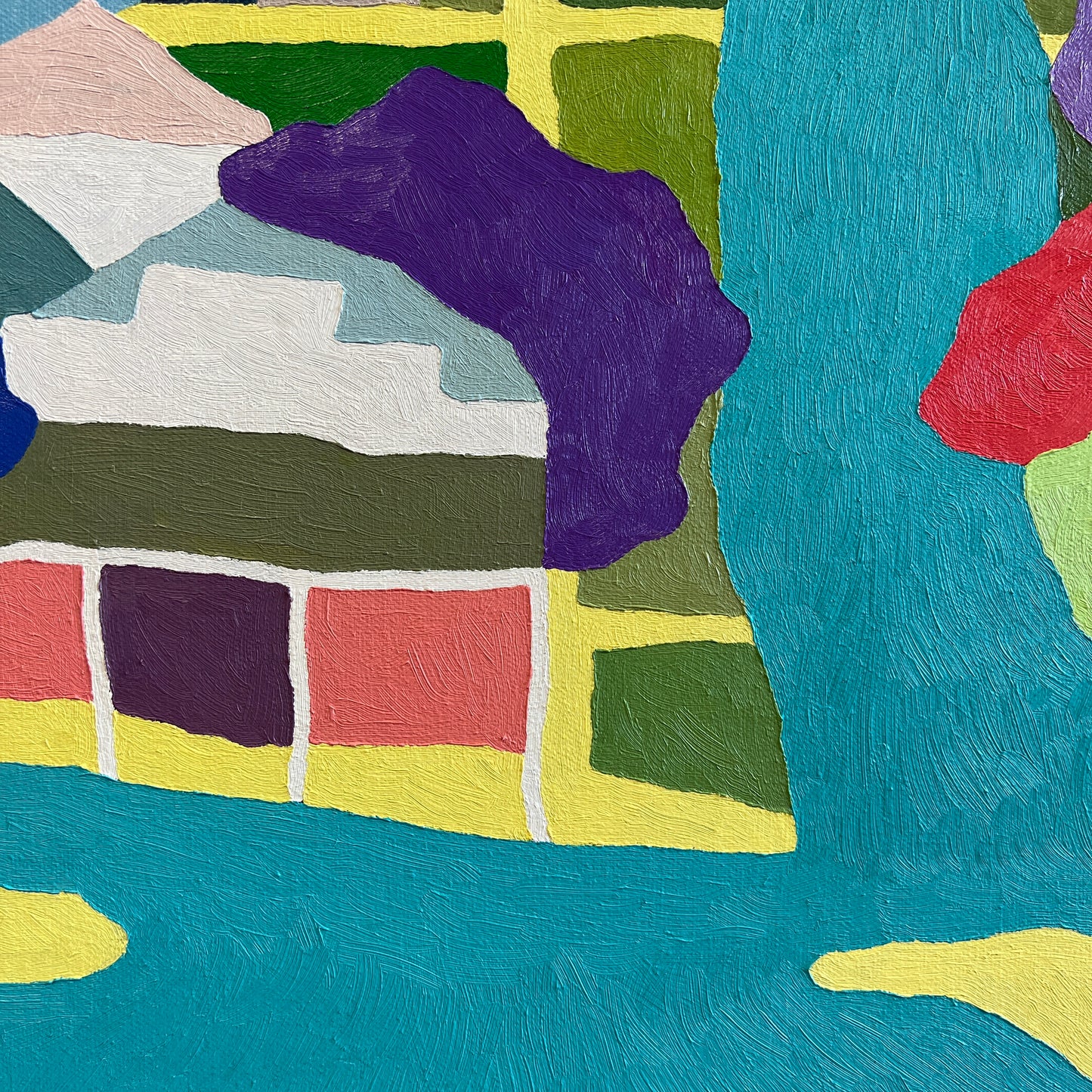 Downhill at Laura St.