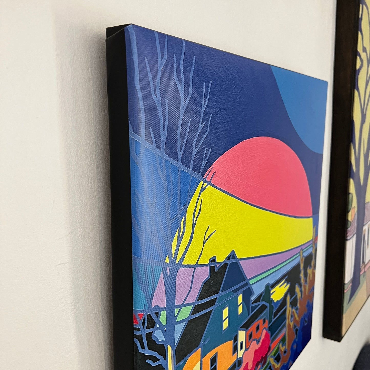 Walking under full moon 201