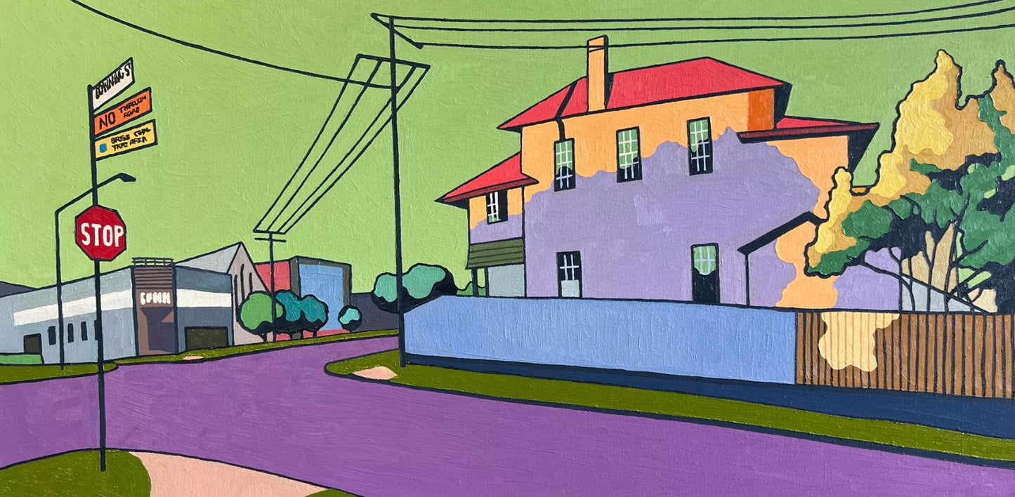 Downing street Sunset