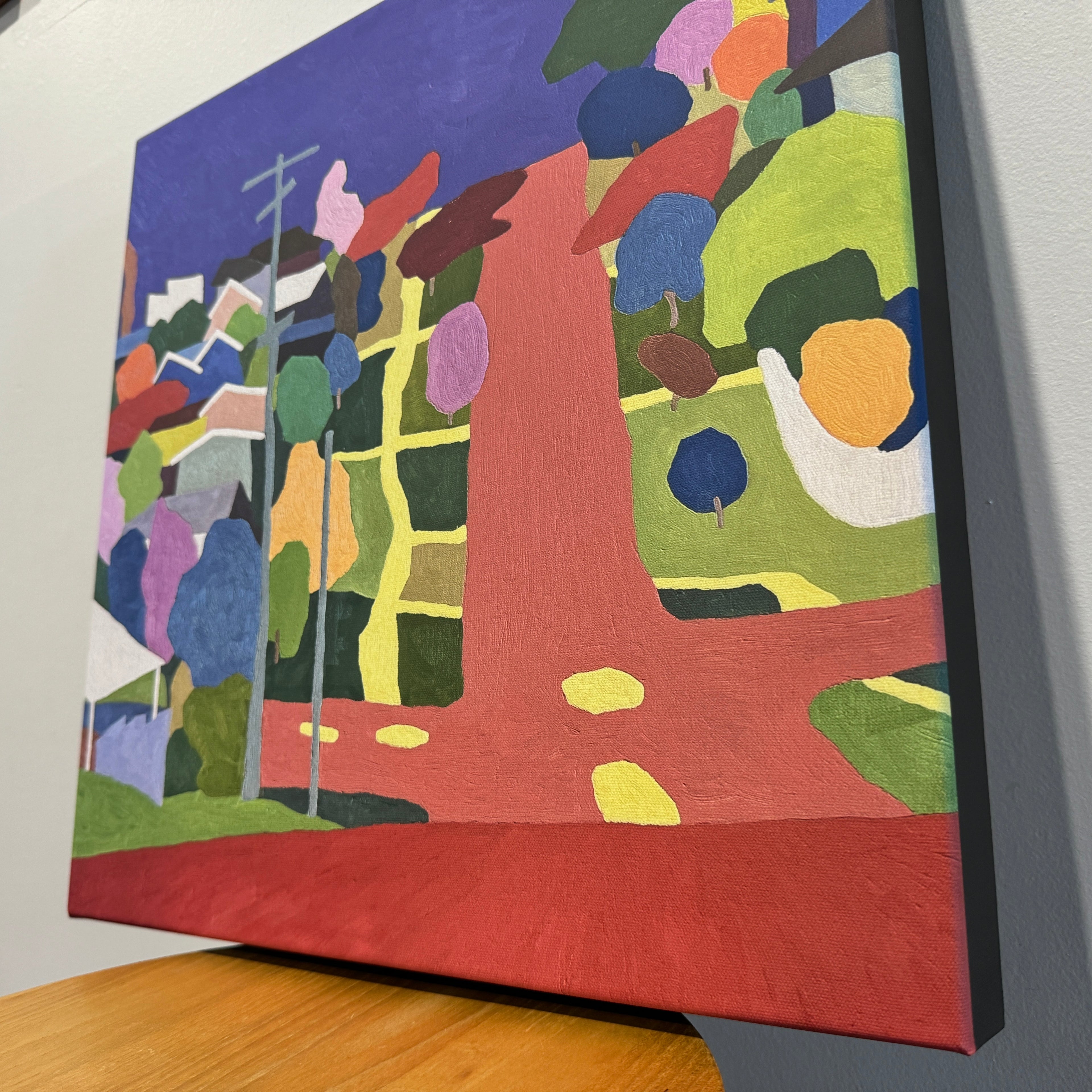 Walking down on Gaynesford St. 101