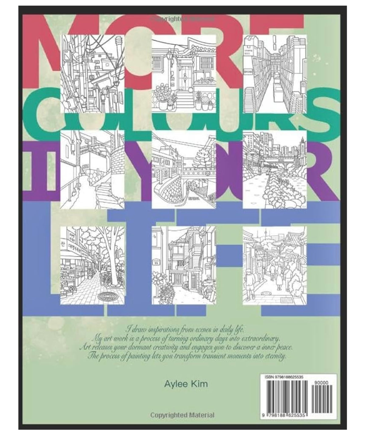 Seoul-Colouring Book