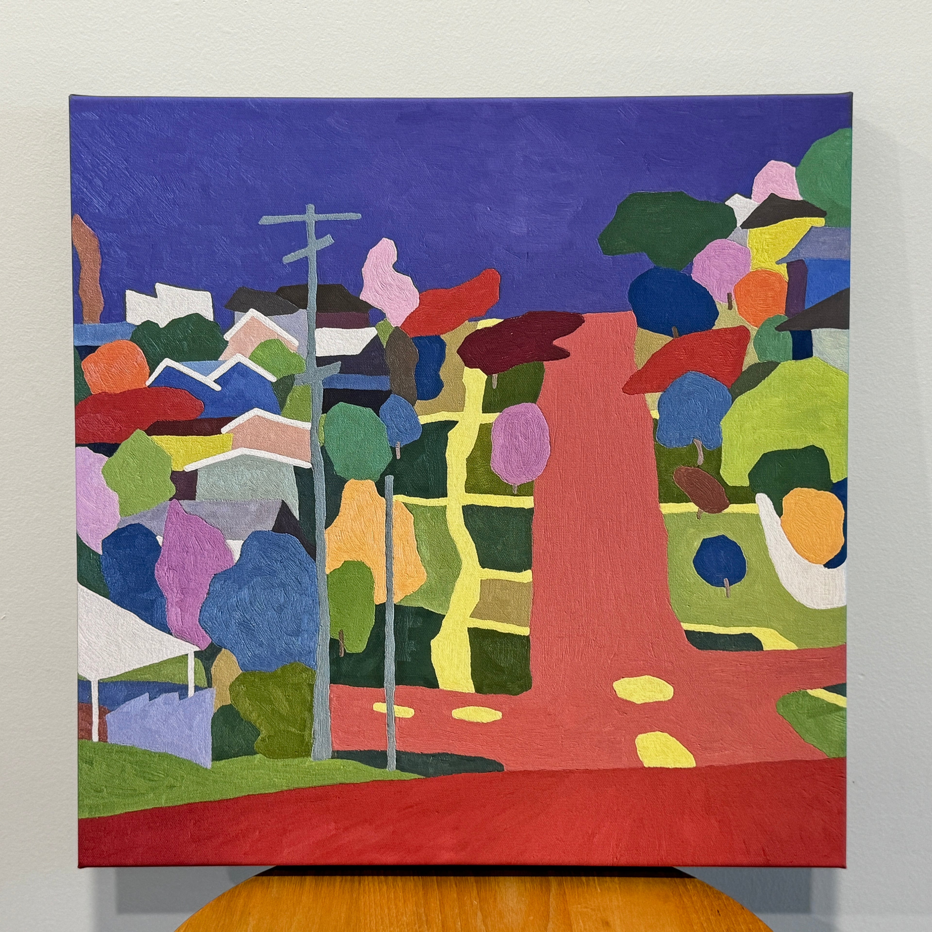 Walking down on Gaynesford St. 101