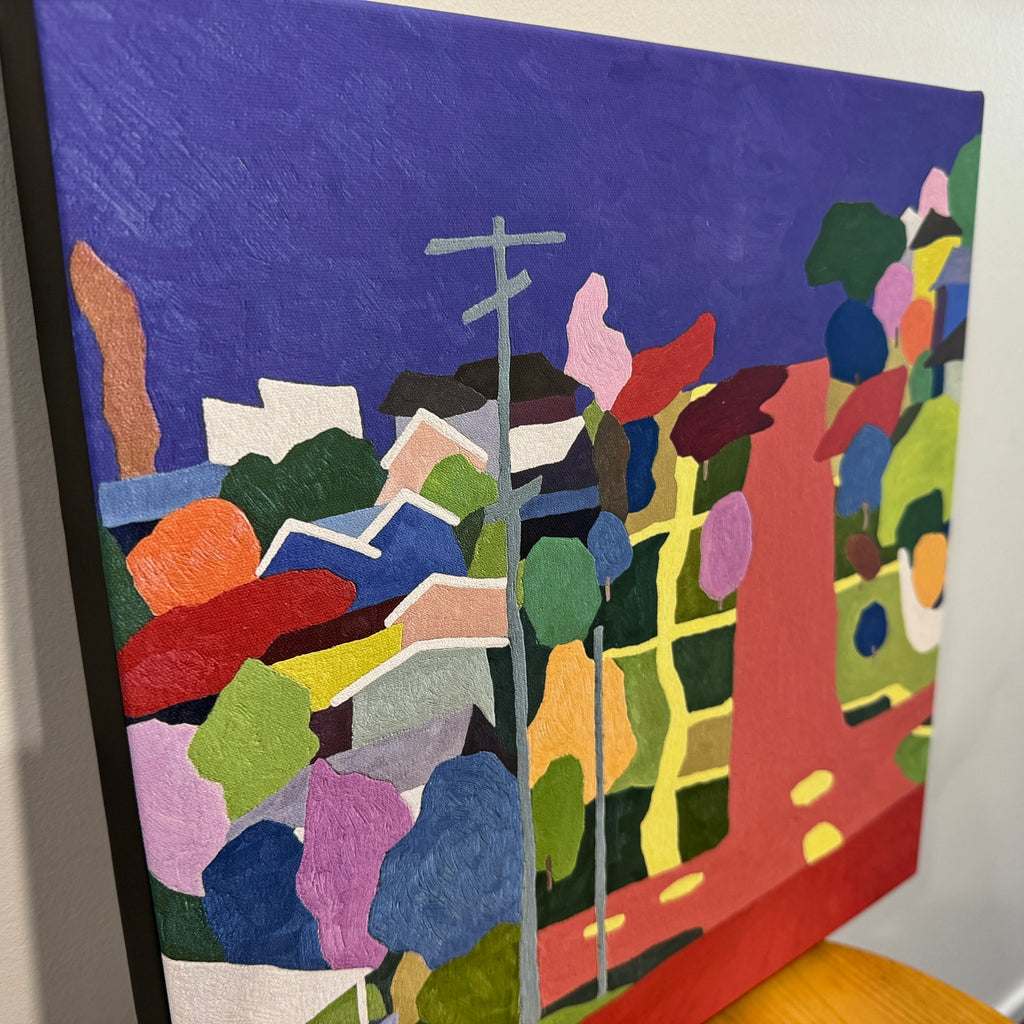 Walking down on Gaynesford St. 101