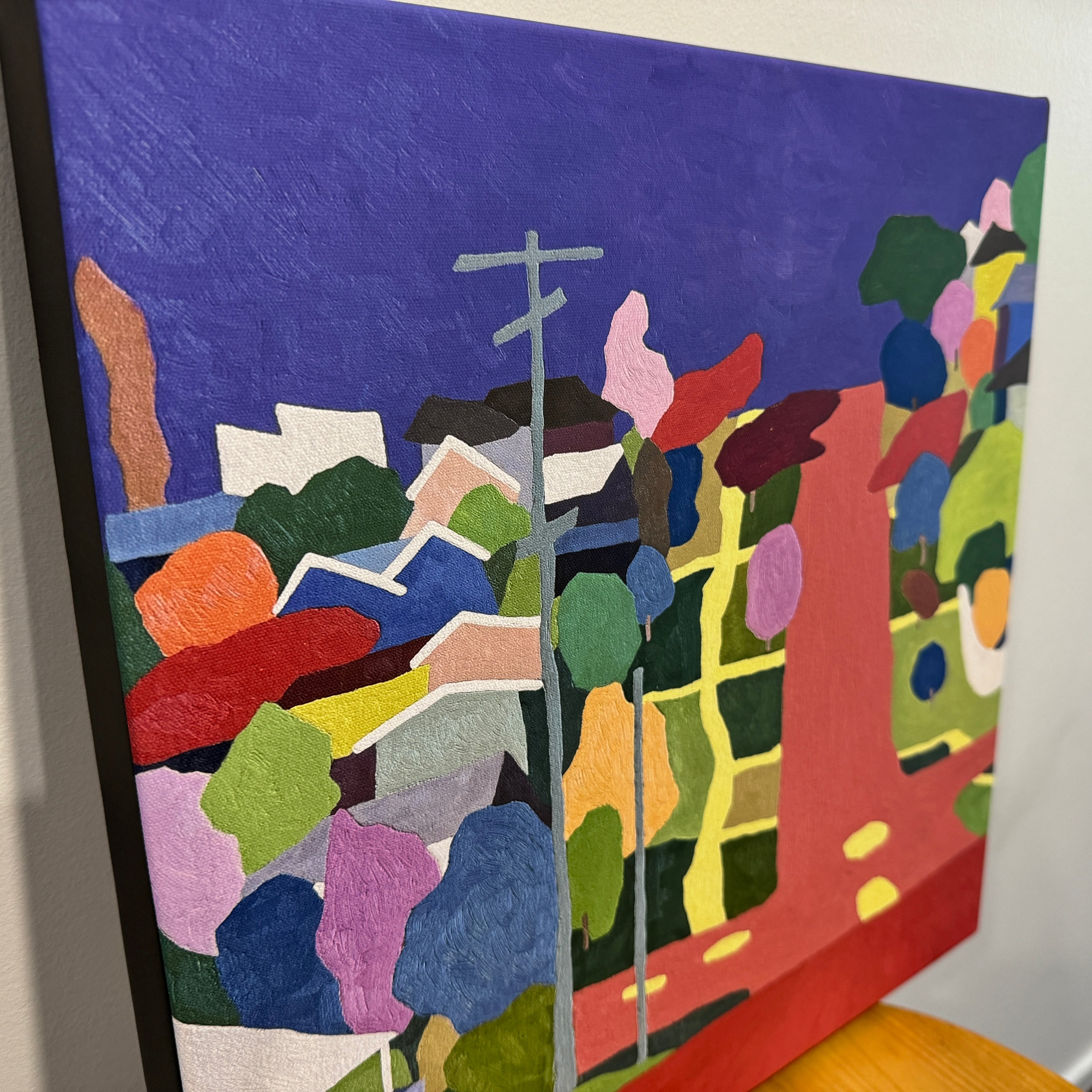 Walking down on Gaynesford St. 101