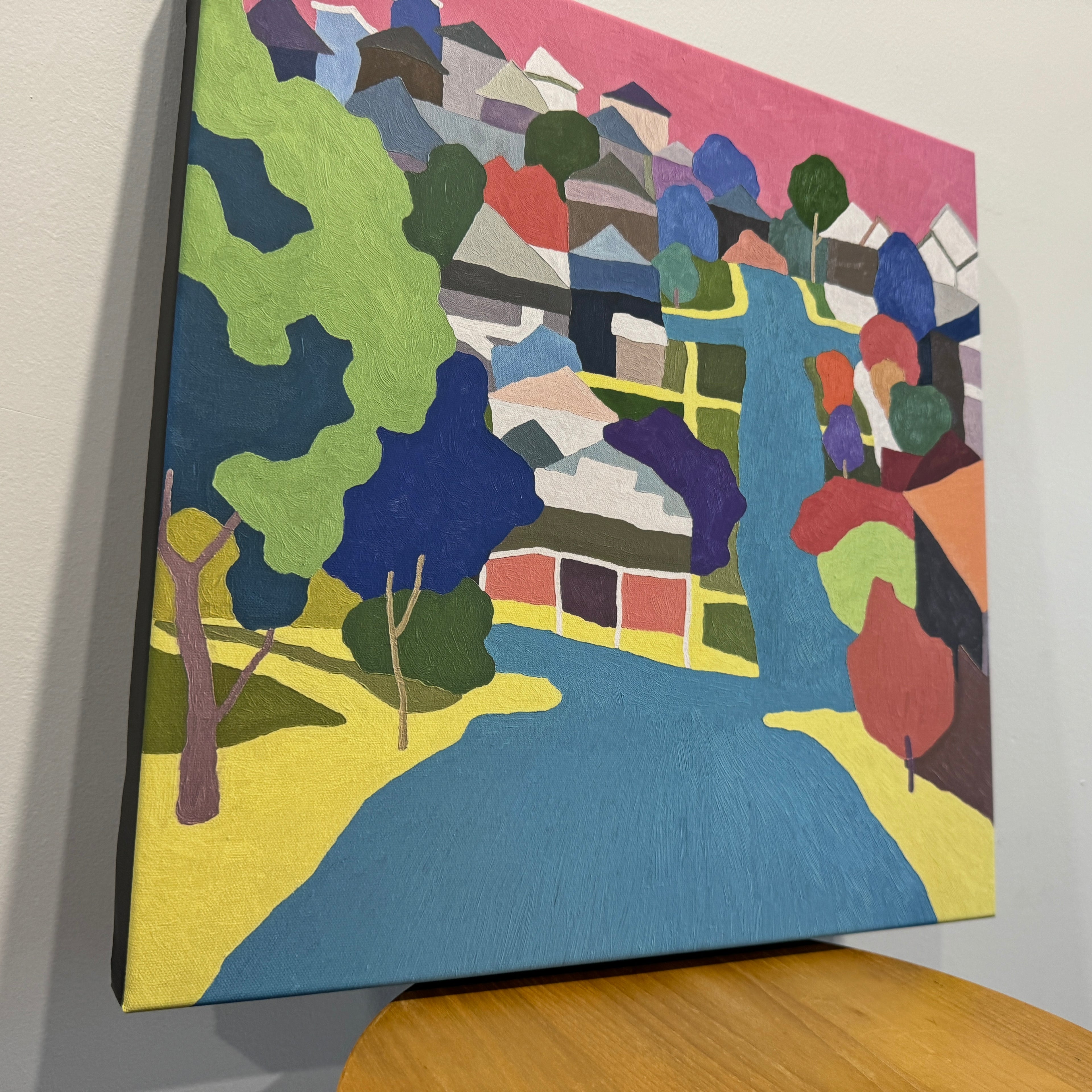 Downhill at Laura St. 101