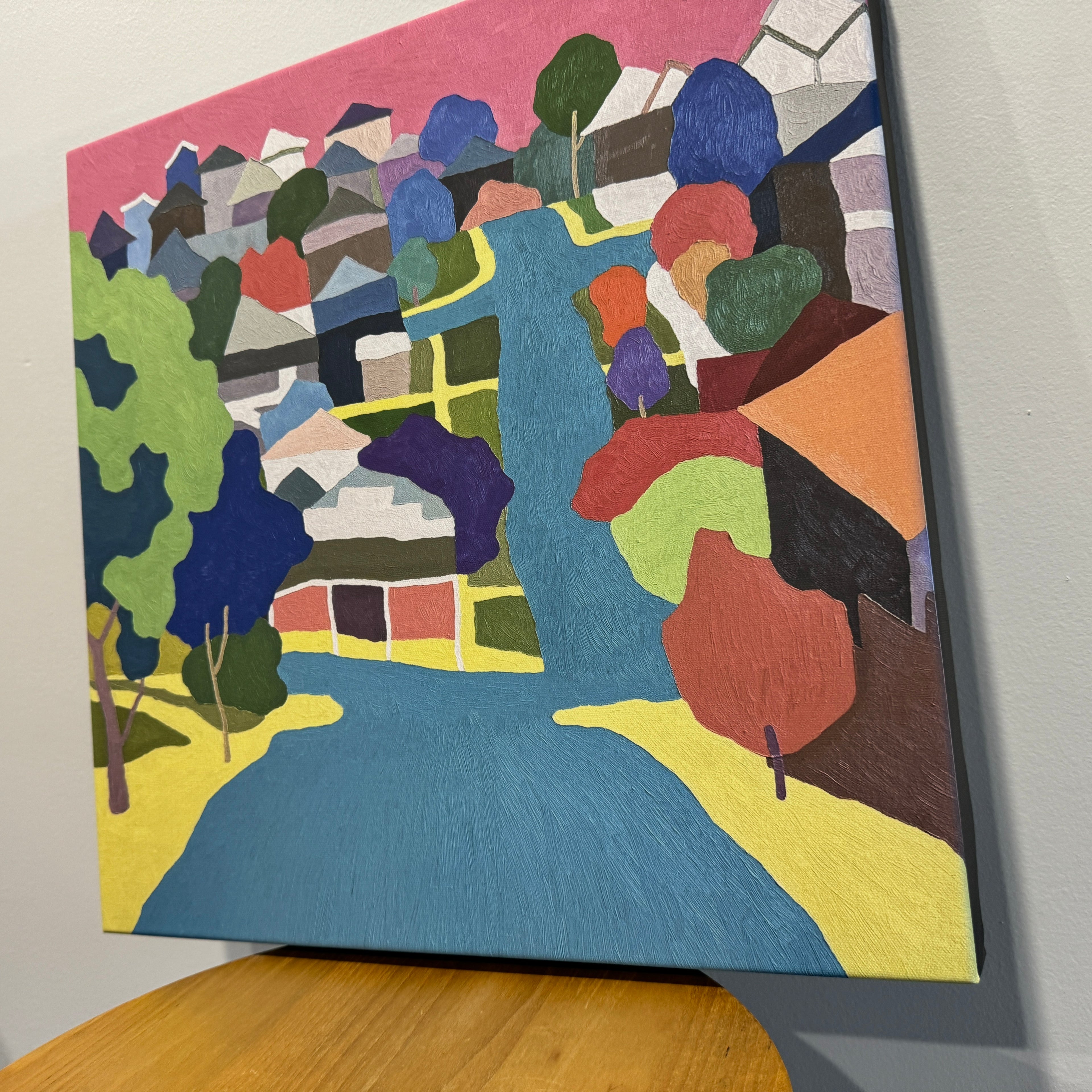 Downhill at Laura St. 101