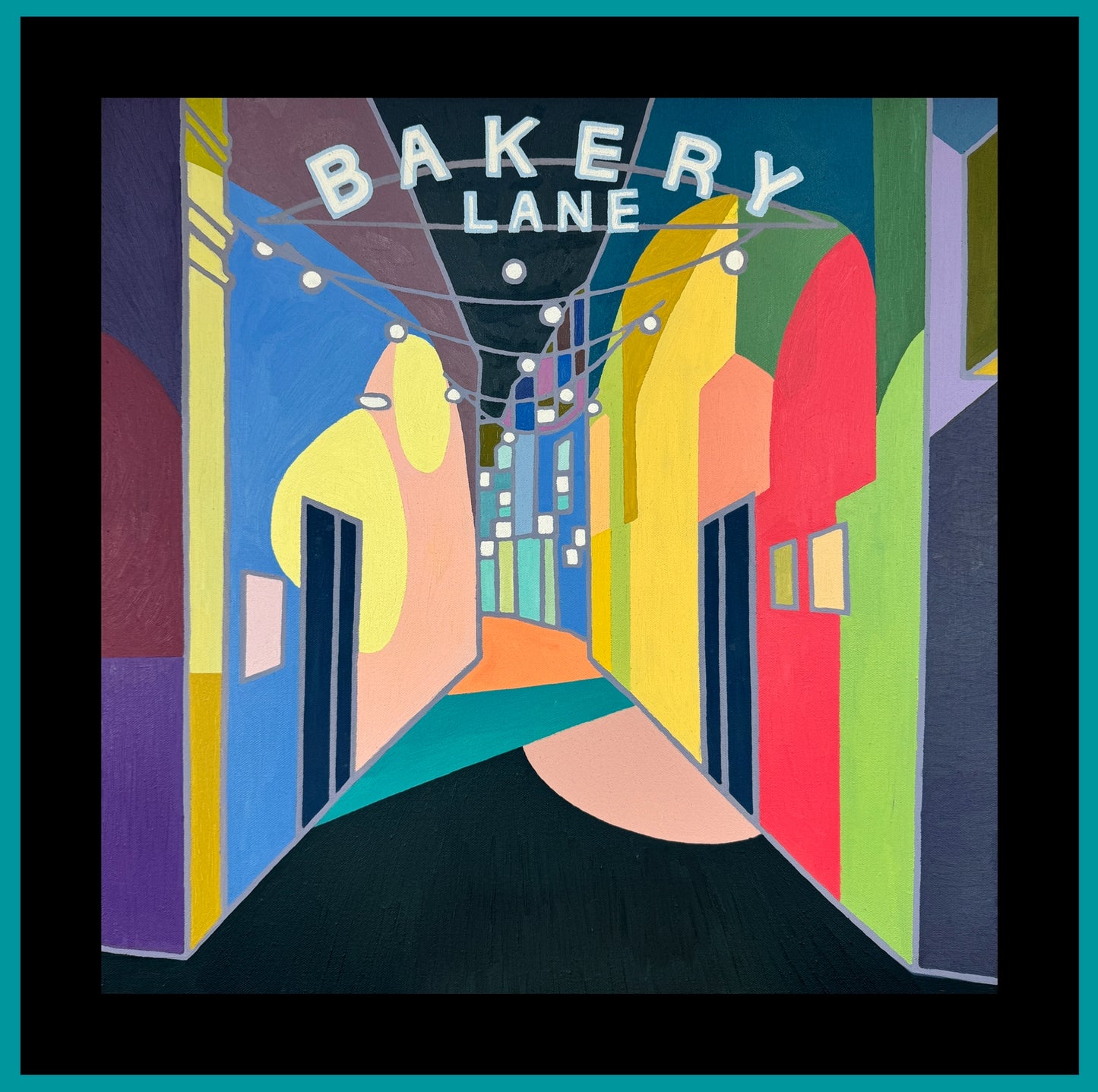 Bakery Lane-Art Scarf