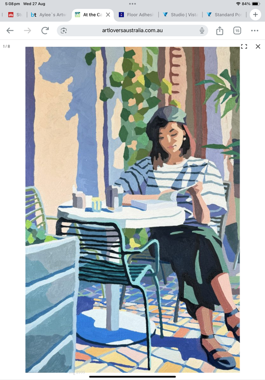 At the cafe