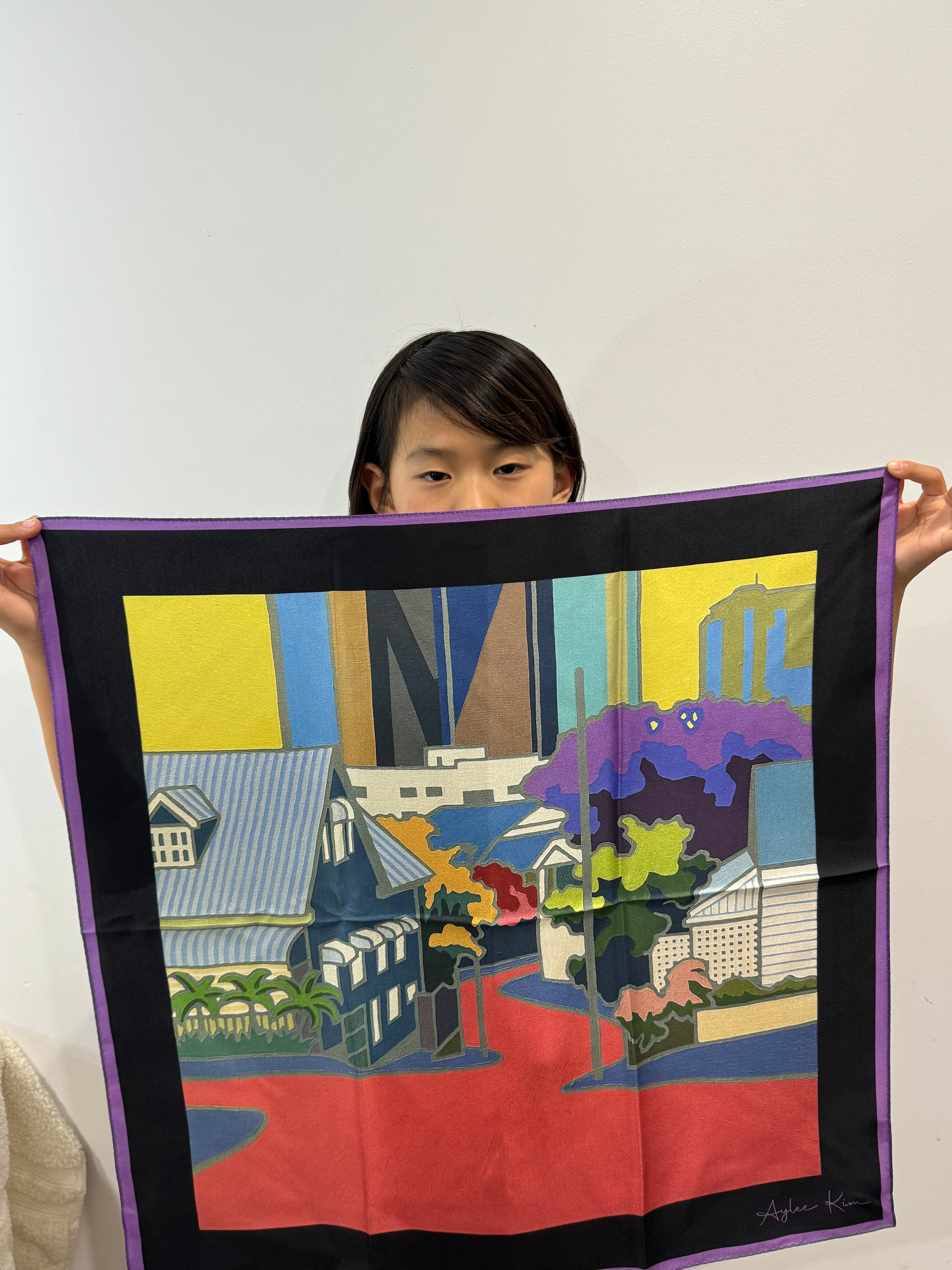 Spring Hill-Art Scarf