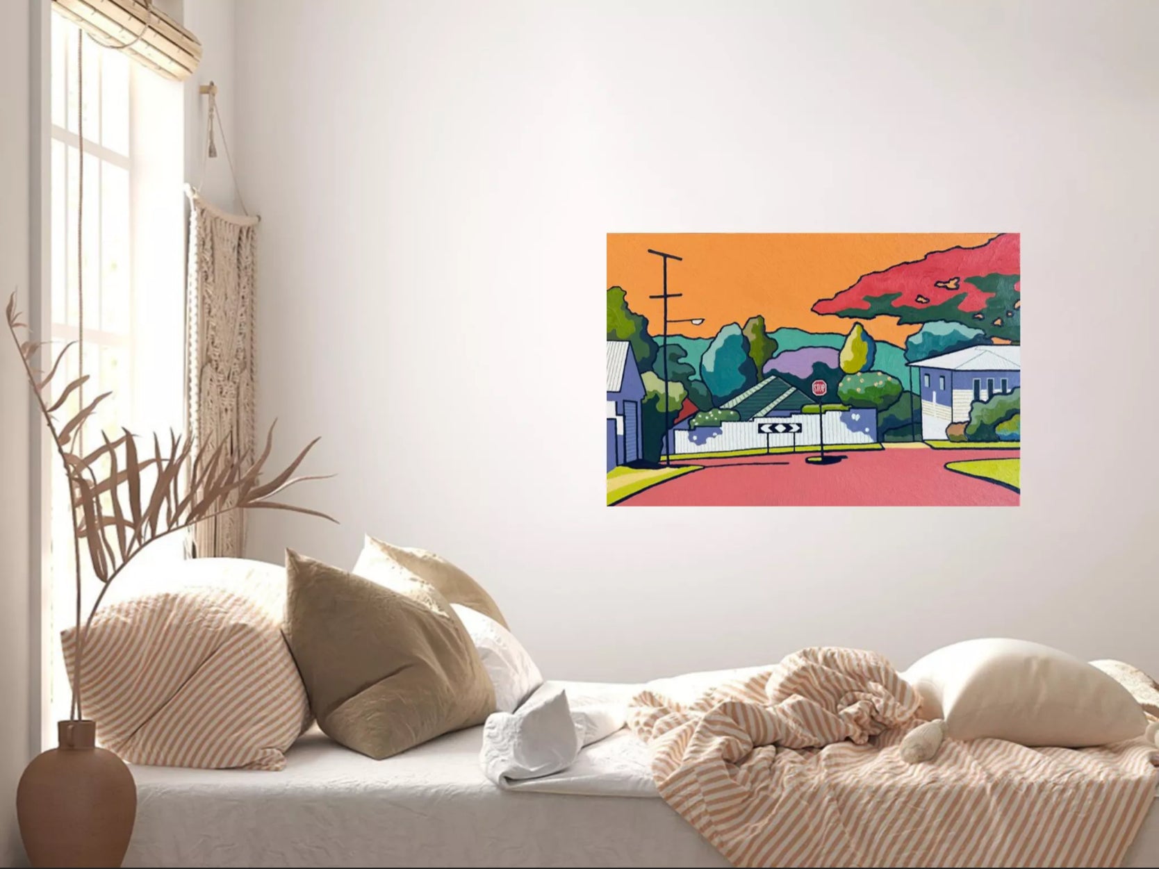 Turning right at the Stanhope St.