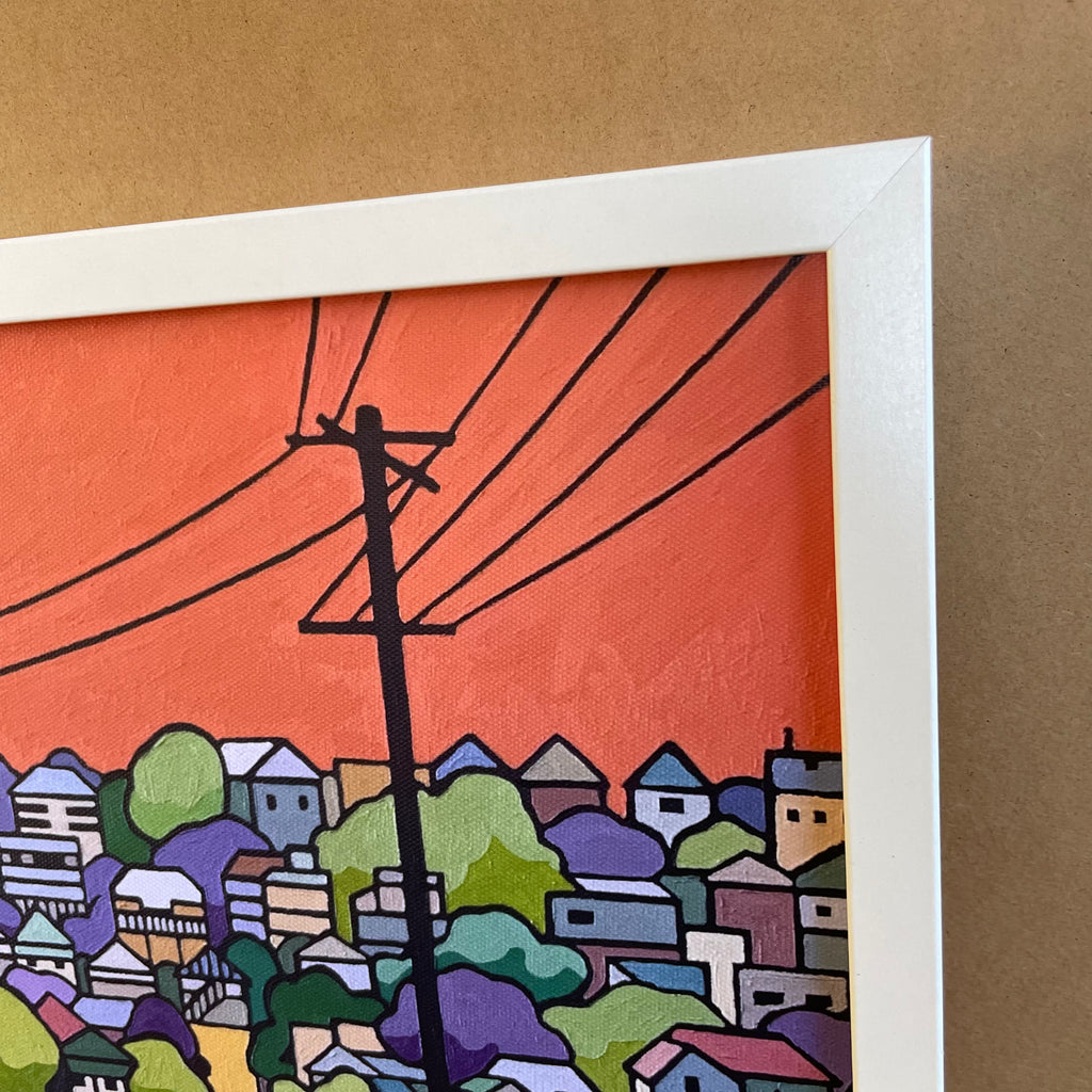 Walking down the Martha St. 017-Ayleekim Art Print