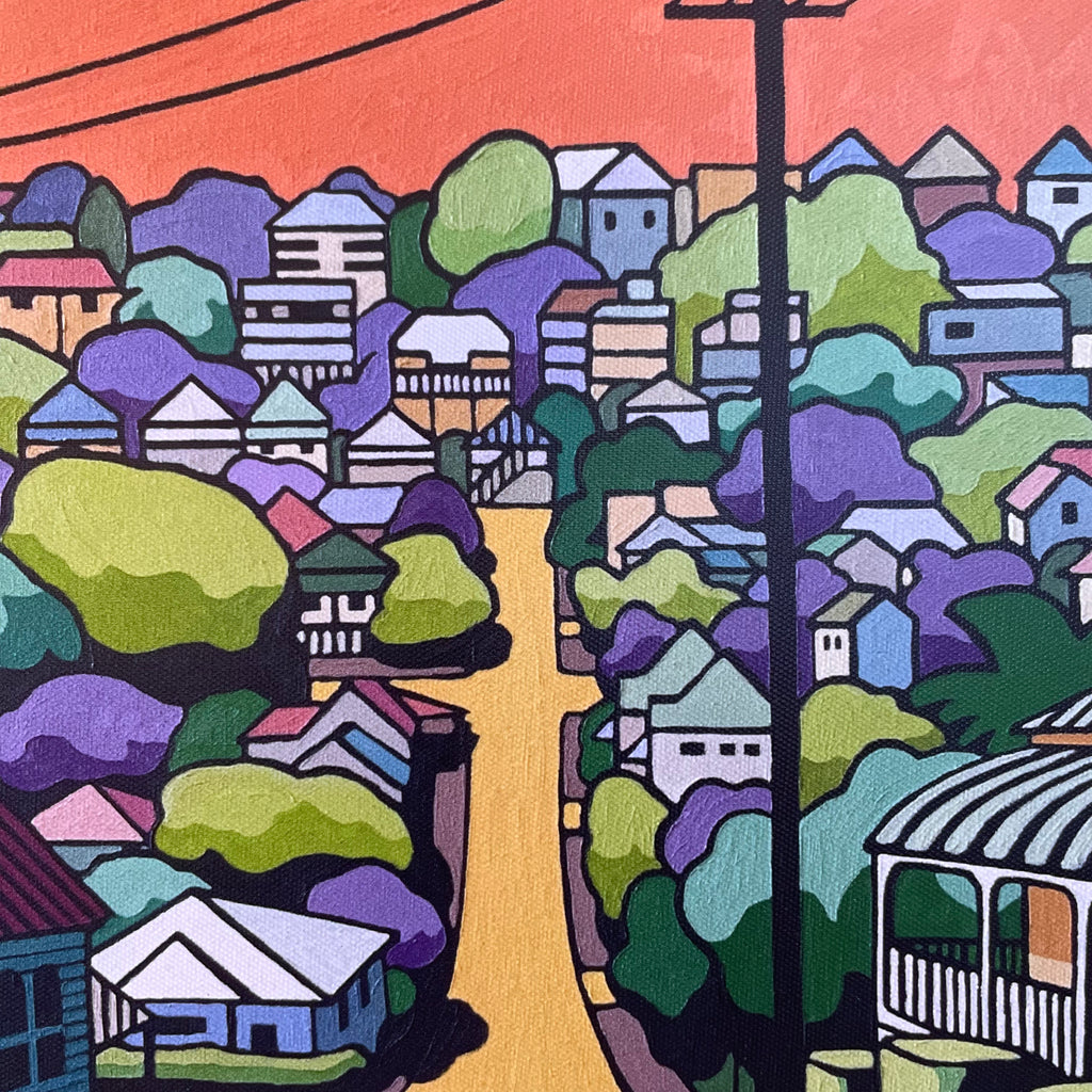 Walking down the Martha St. 017-Ayleekim Art Print